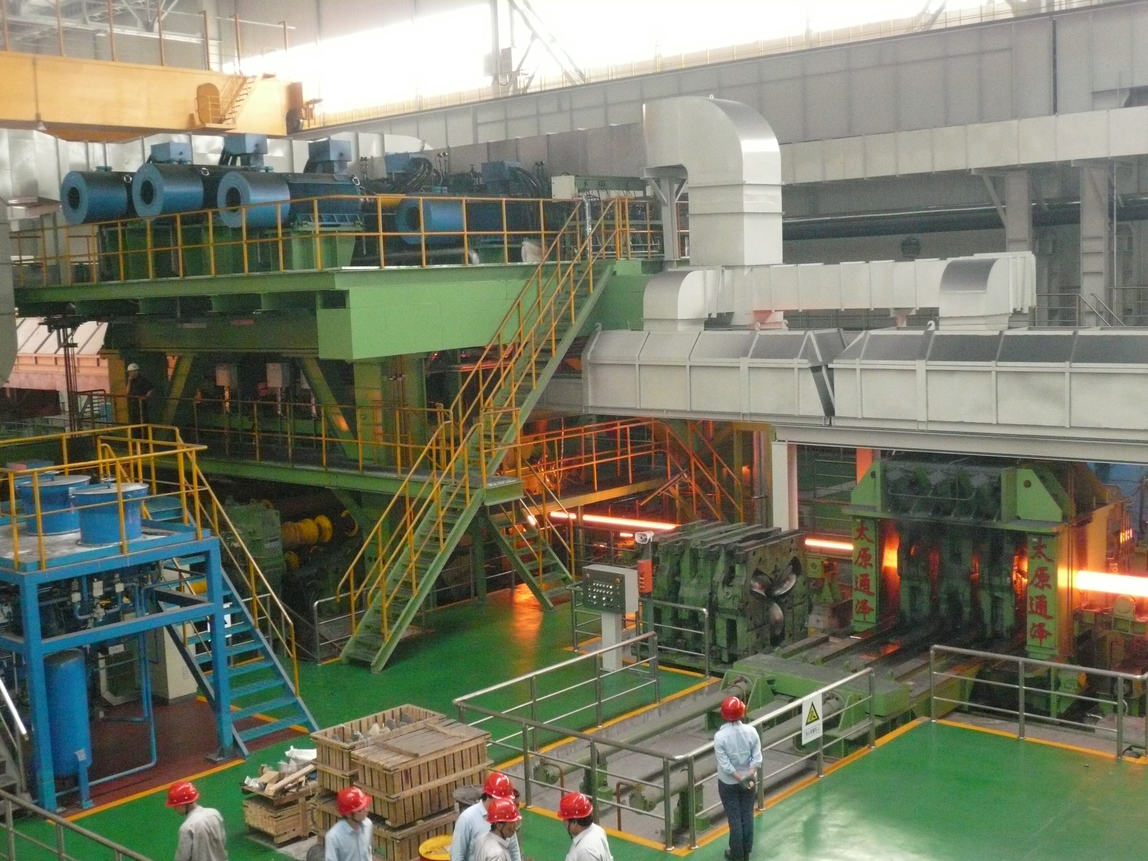 无缝钢管连轧线